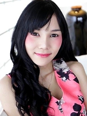 Really skinny ladyboy sucks dick like a champion and earns facial